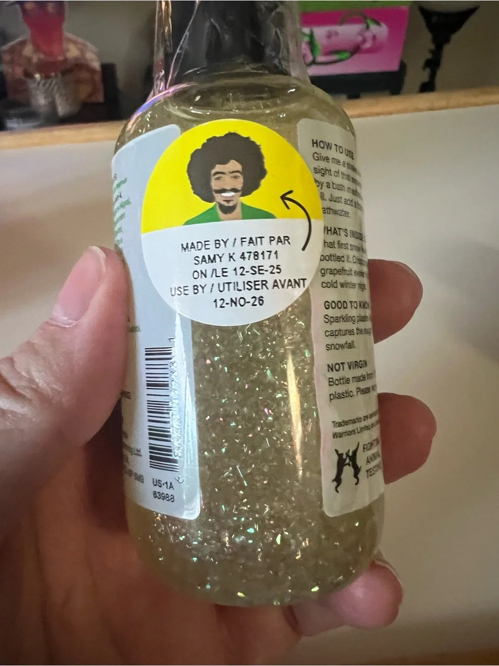 Lush SNOWING BATH OUL 3.3 oz SEASONAL OUT OF STOCK ITEM SEALED